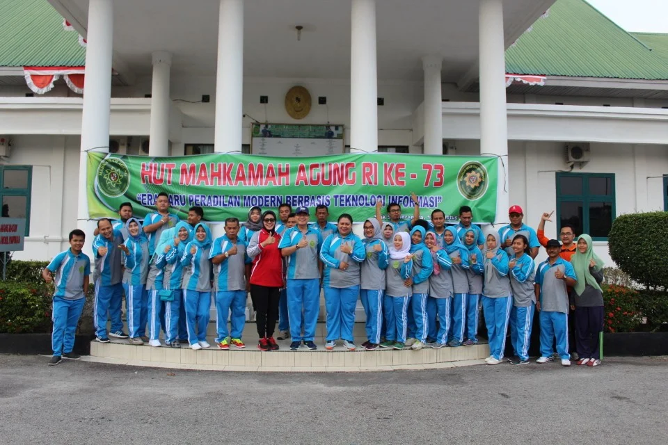 Upacara Memperingati HUT Mahkamah Agung RI Ke-73