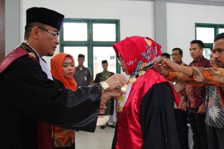 Pengambilan Sumpah Jabatan Dan Pelantikan Wakil Ketua Pengadilan Negeri Siak Sri Indrapura Kelas II
