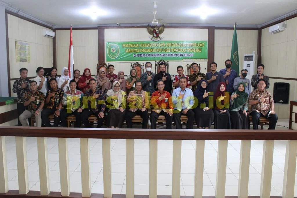 Penutupan Pengawasan, Pembangunan Zona Integritas dan Surveillance Akreditasi Penjaminan Mutu oleh Pengadilan Tinggi Riau