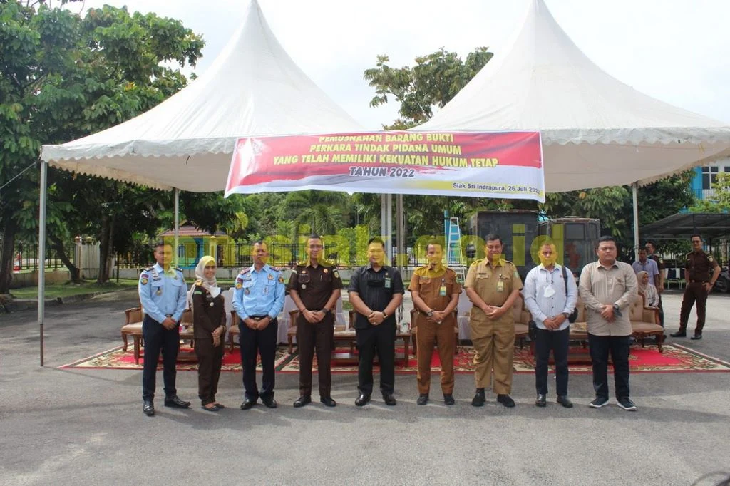 Pemusnahan Barang Bukti Perkara Tindak Pidana Umum Yang Telah Memiliki Kekuatan Hukum Tetap Tahun 2022