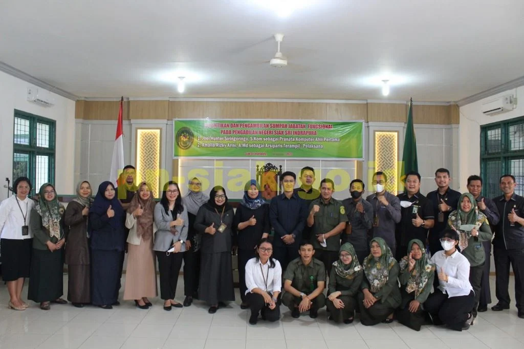 Pelantikan dan Pengambilan Sumpah Jabatan Fungsional