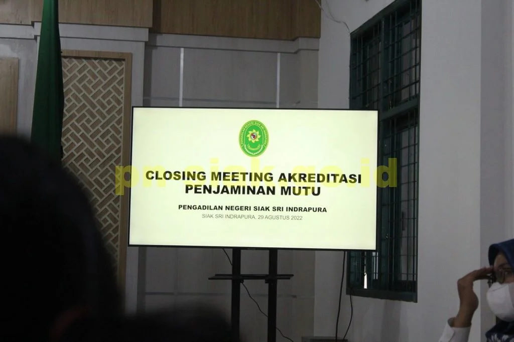 Closing Meeting Akreditasi Penjaminan Mutu Tahun 2022
