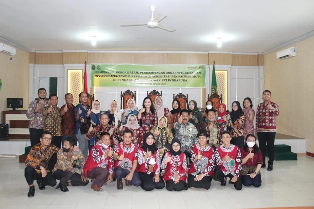 Pembinaan, Pengawasan, Pendampingan Zona Integritas dan Opening Meeting Surveillance Akreditasi Penjaminan Mutu di Pengadilan Negeri Siak Sri Indrapura