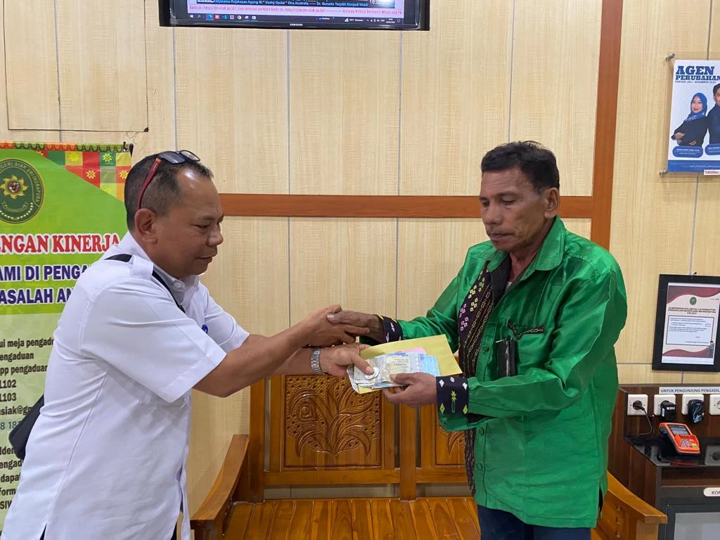 Penyerahan Penitipan Konsinyasi pada Nomor Perkara 13/Pdt.P-Kons/2022/PN Sak