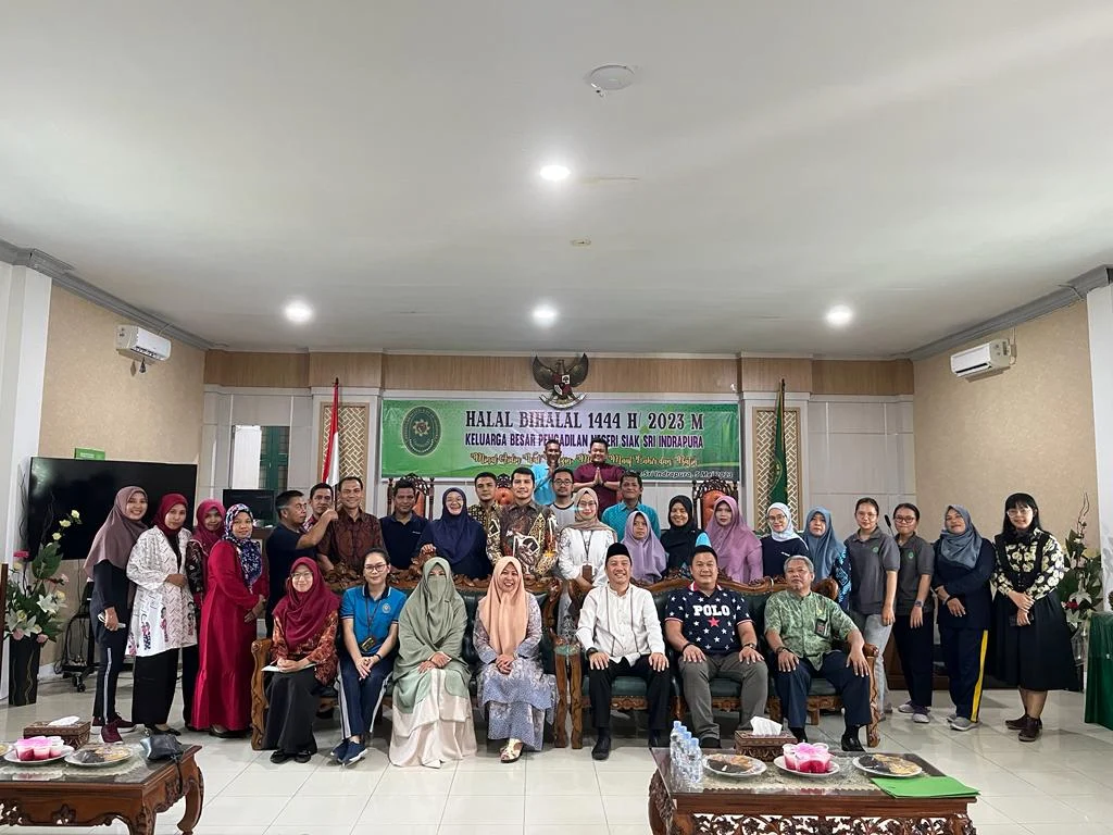Halal Bihalal Idul Fitri 1444H pada Pengadilan Negeri Siak Sri Indrapura Kelas II