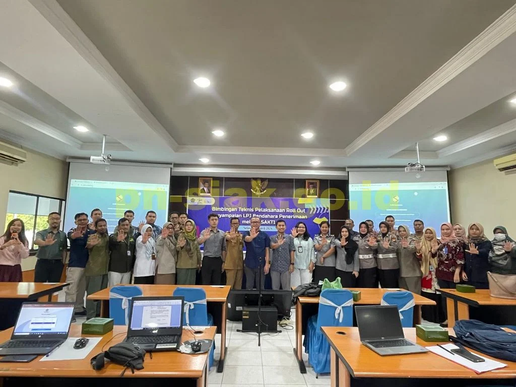 Bimbingan Teknis Pelaksanaan Roll Out Penyampaian LPJ Bendahara Penerimaan melalui SAKTI