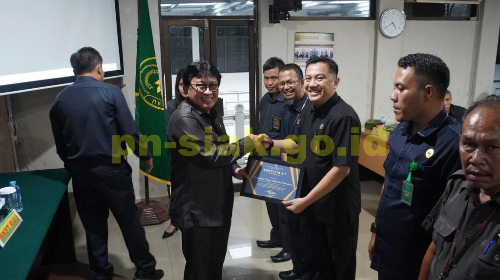 Undangan Pembinaan Teknis Yudisial dan Non Yudisial bagi Pengadilan Sewilayah Hukum Pengadilan Tinggi Riau