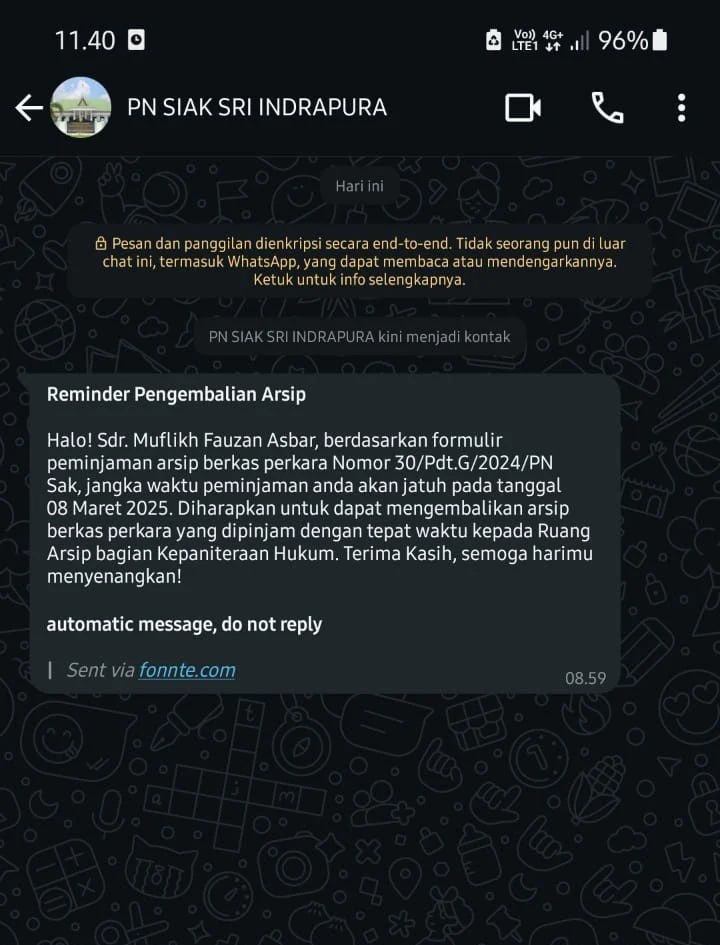Aktualisasi Calon Pegawai Negeri Sipil (CPNS) Pengadilan Negeri Siak Sri Indrapura