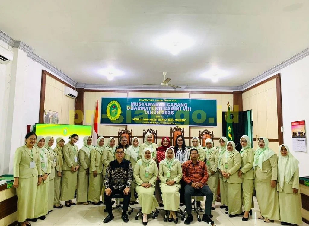 Musyawarah Cabang (Muscab) VIII Dharmayukti Karini Cabang Siak Sri Indrapura
