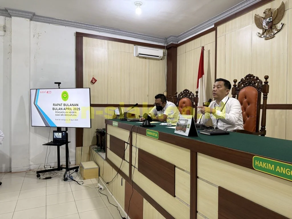 Rapat Monitoring & Evaluasi Bulanan Bulan April 2025