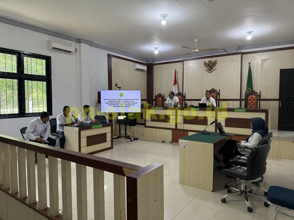 Sosiliasi Surat Edaran Direktur Jenderal Badan Peradilan Umum & Instruksi Pengadilan Tinggi Riau