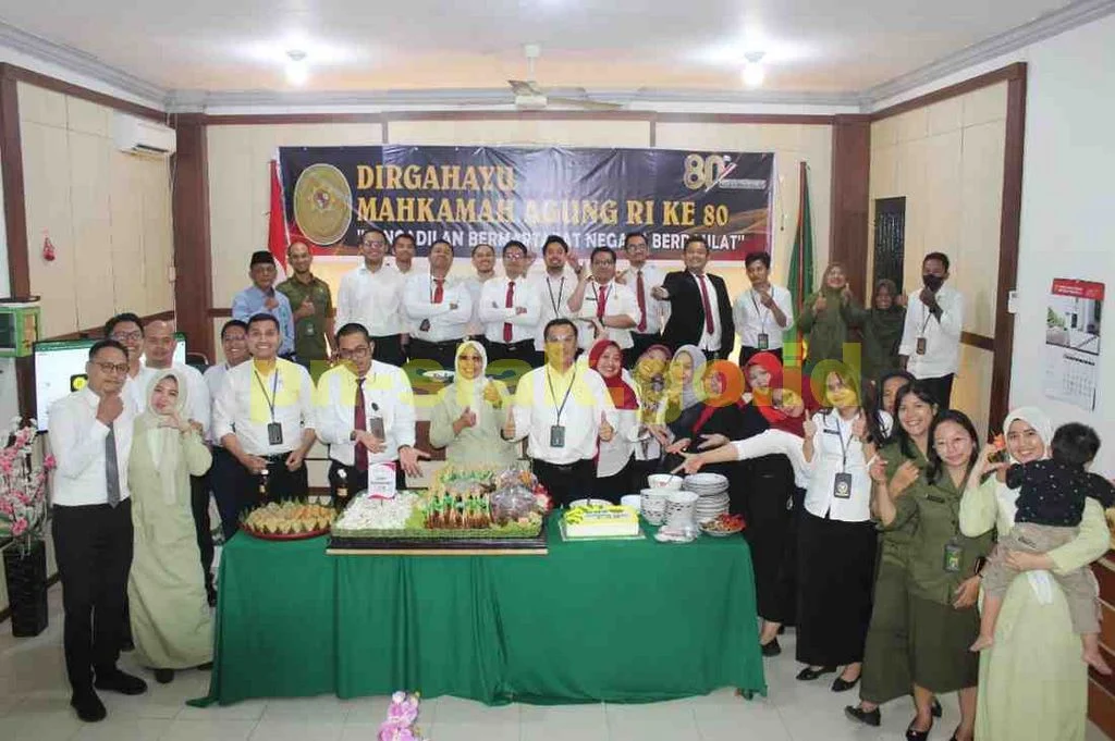 Peringatan HUT MA RI Ke-80 di PN Siak