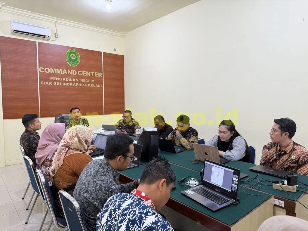 Monitoring dan Evaluasi terkait kelengkapan dokumen Zona Integritas