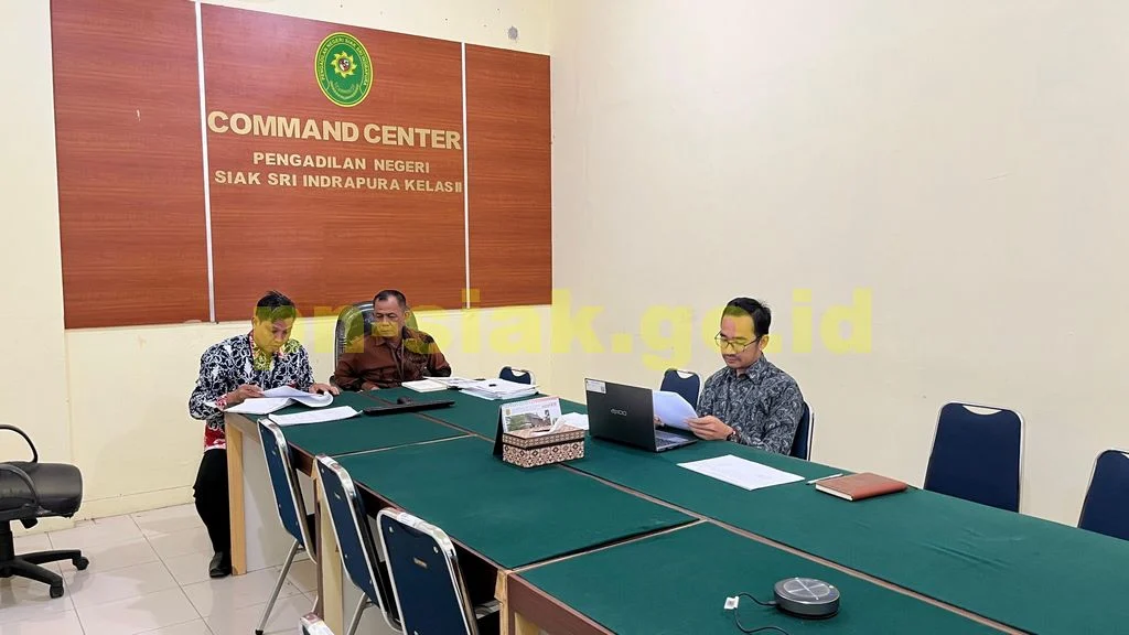 Rapat Evaluasi Realisasi Data Layanan Hukum