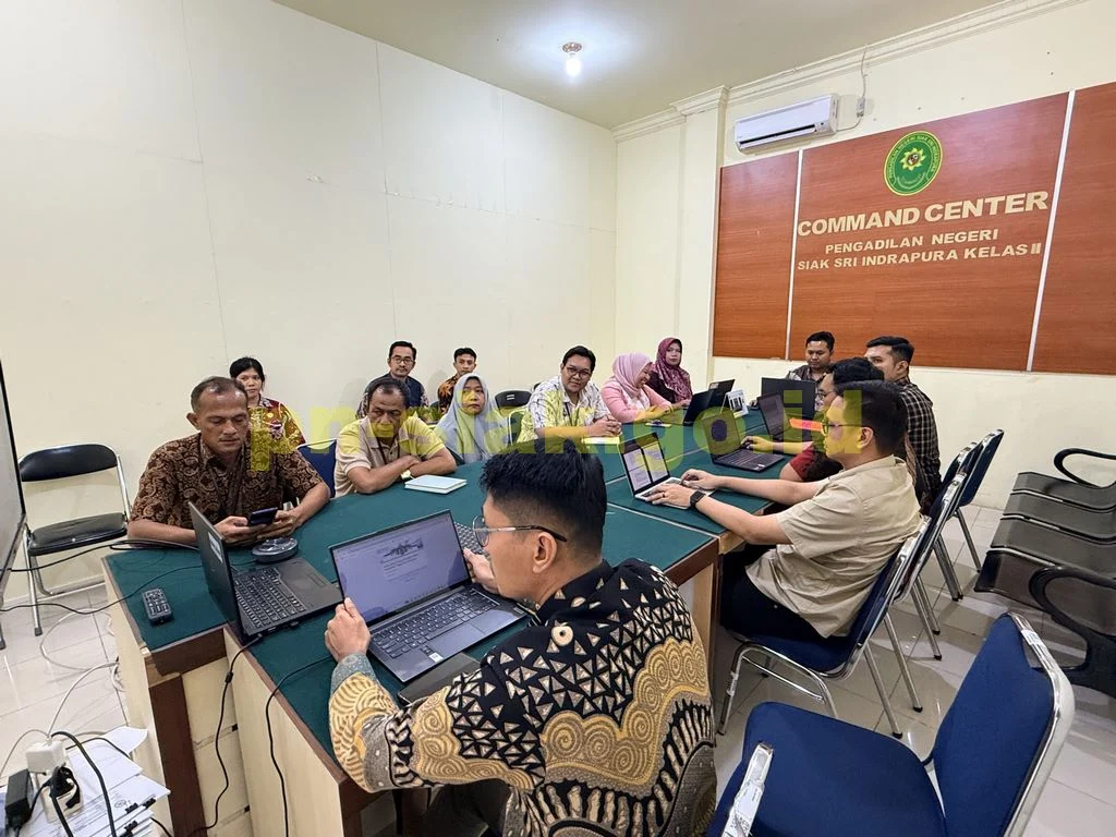 Tingkatkan Kompetensi Hukum, Aparatur Pengadilan Negeri Siak Sri Indrapura Ikuti FGD Implementasi KUHP Baru