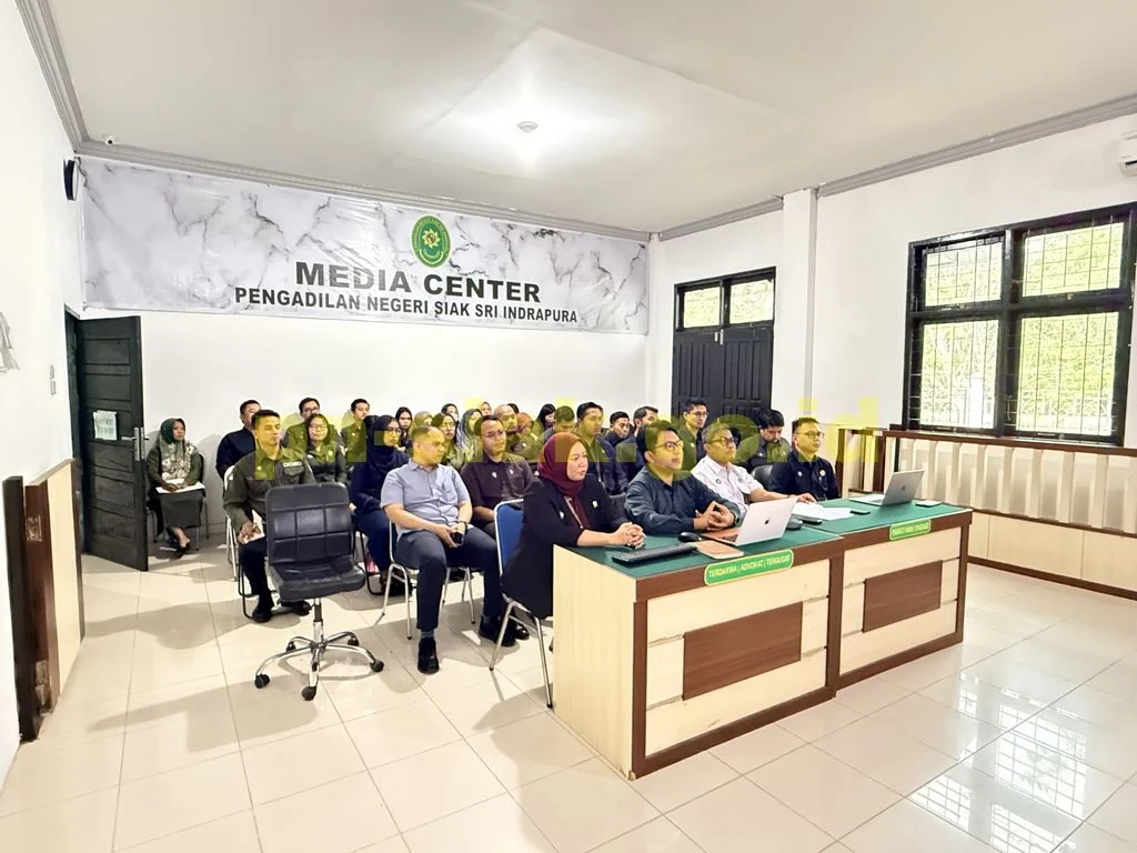 Pembinaan Virtual PN Siak : Integritas dan Kebersamaan Aparatur