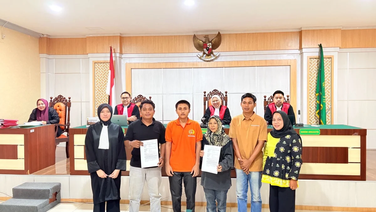 Majelis Hakim PN Siak Berhasil Tempuh Pendekatan Keadilan Restoratif