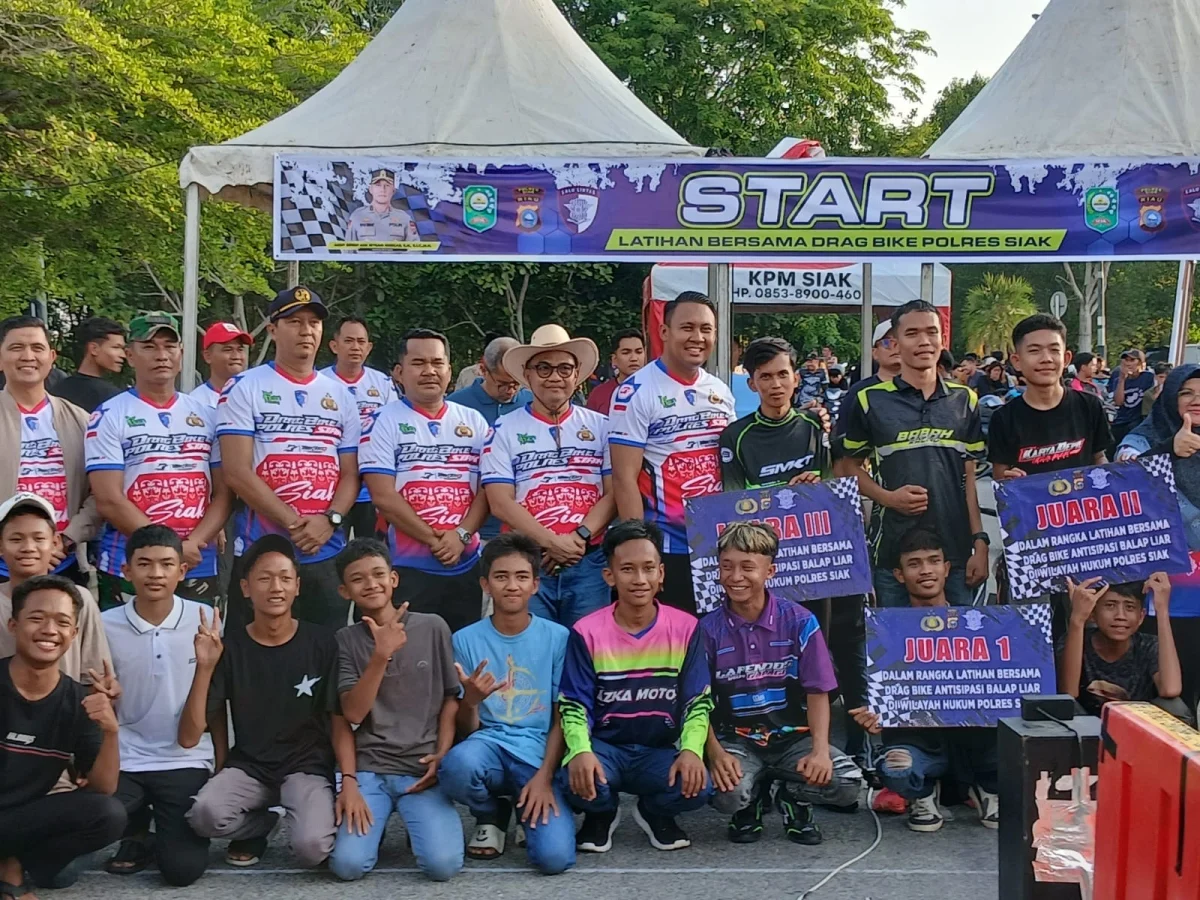 Pembukaan Latihan Bersama Drag Bike