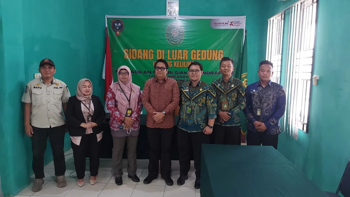 Sidang Keliling Kedua PN Siak Kembali Hadir di Kecamatan Kandis
