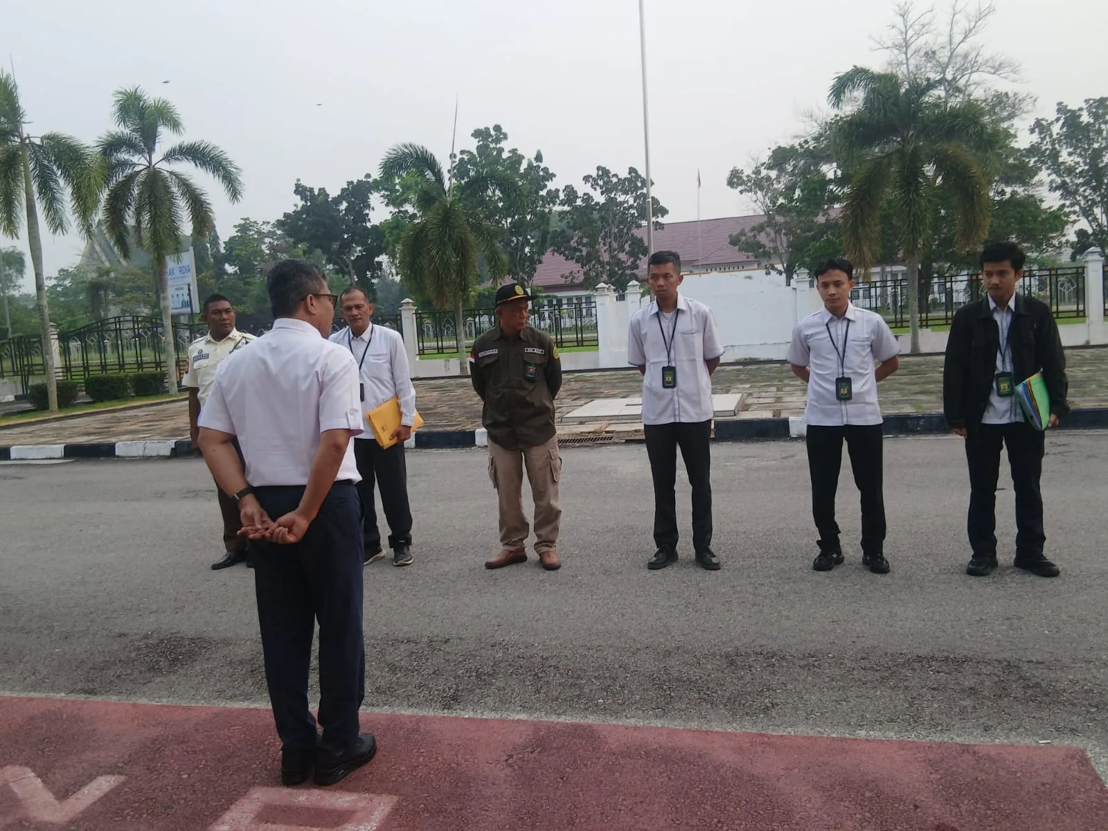Ketua PN Siak Pimpin Briefing Persiapan Pelaksanaan Eksekusi Perkara